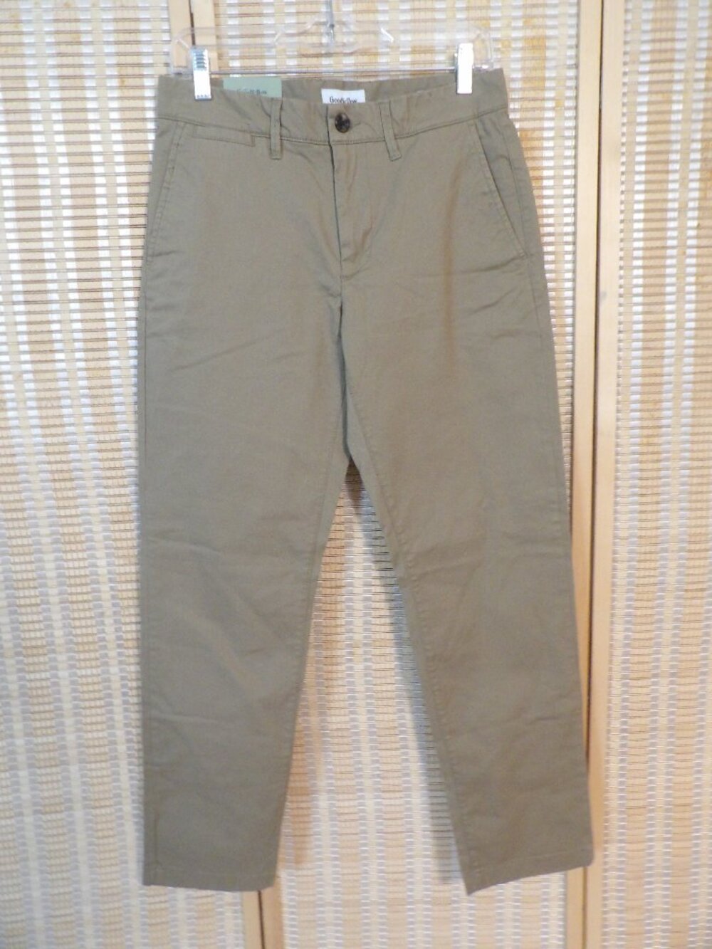 NWT Men's Goodfellow 28x30 The Every Wear Slim Chino Pants